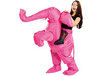 Playtastic Selbstaufblasendes Kostüm "Rosa Elefant"; Selbstaufblasende Kostüme Selbstaufblasende Kostüme Selbstaufblasende Kostüme 