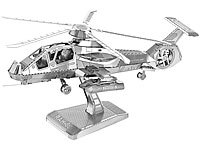 Playtastic 3D-Bausatz Helikopter aus Metall im Maßstab 1:150, 41-teilig; 3D-Puzzles 3D-Puzzles 