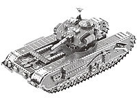 Playtastic 3D-Bausatz Panzer aus Metall im Maßstab 1:100, 48-teilig; 3D-Puzzles 3D-Puzzles 