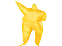 Playtastic Selbstaufblasender Ganzkörperanzug, gelb; Selbstaufblasende Kostüme Selbstaufblasende Kostüme 