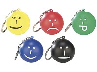 Playtastic Emoticons Schlüssel-Anhänger 5er Pack