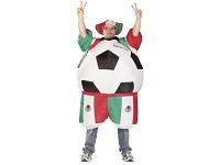 Playtastic Selbstaufblasendes Fan-Kostüm "Mexico"